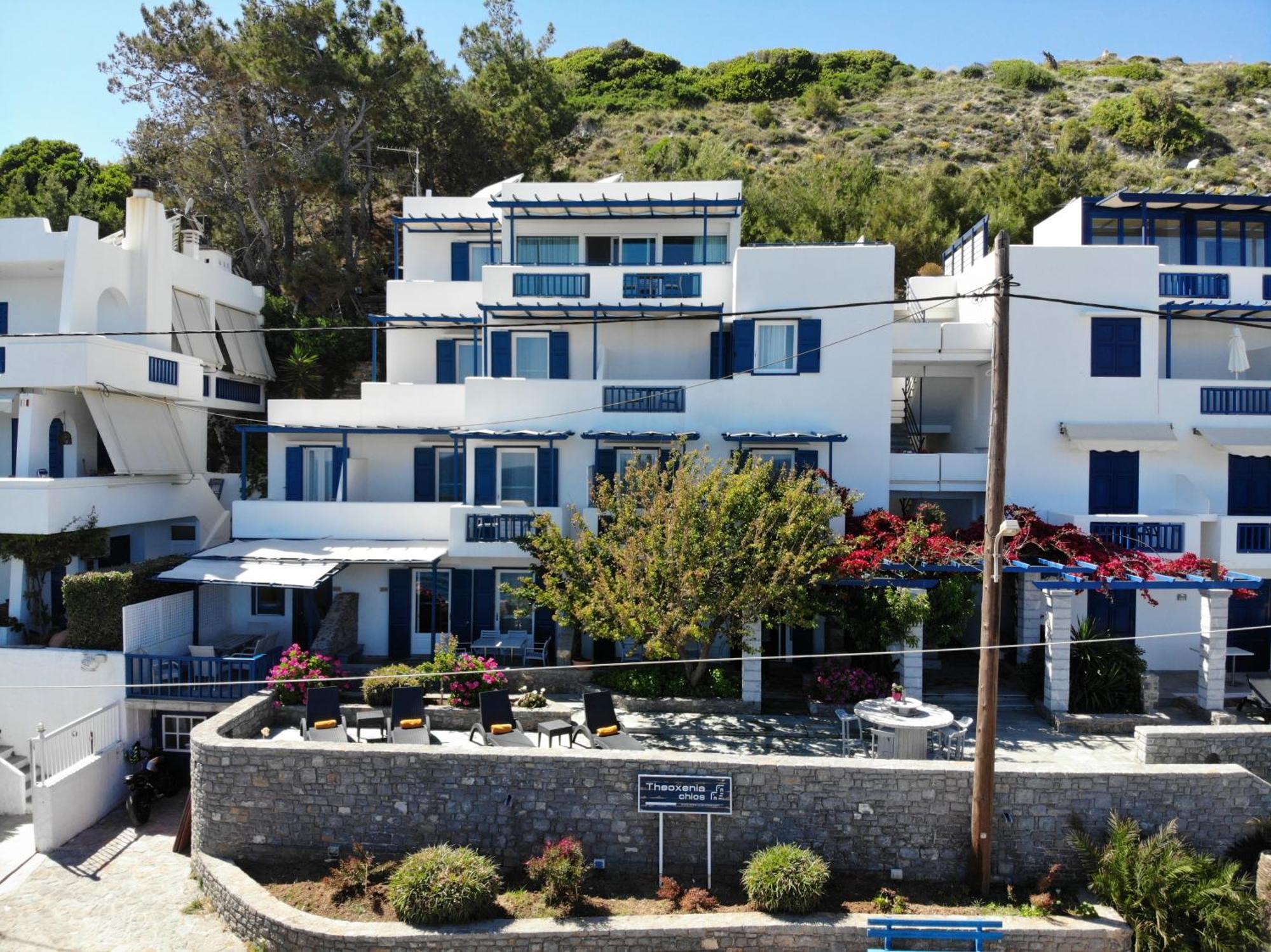 Theoxenia Chios Apartments Paralia Agias Foteinis Екстер'єр фото