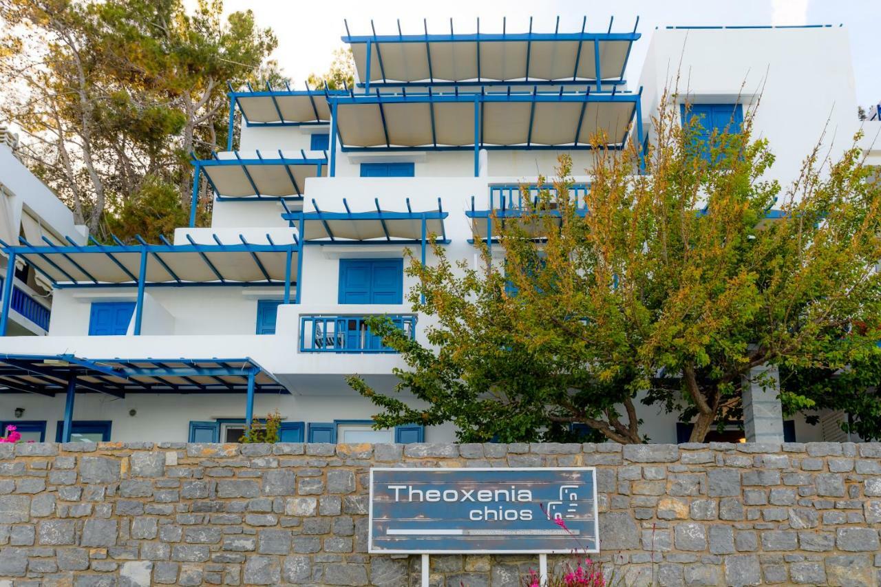 Theoxenia Chios Apartments Paralia Agias Foteinis Екстер'єр фото